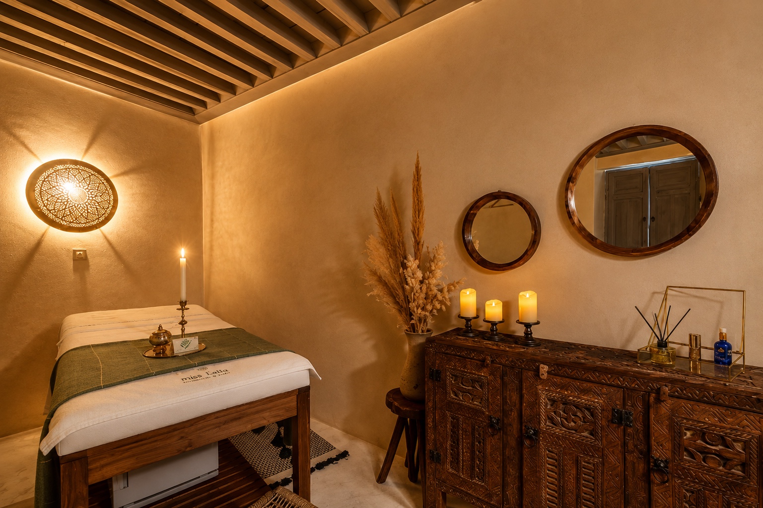 Intérieur de Miss Lalla Hammam à Marrakech